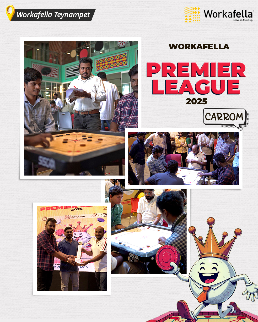 Workafella Premier League 2025 - Carrom Workafella Premier League 2025 - Carrom